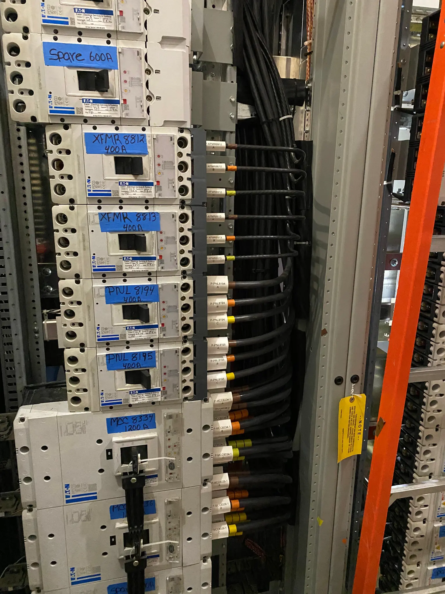400A Circuit Breaker Panel Assembly