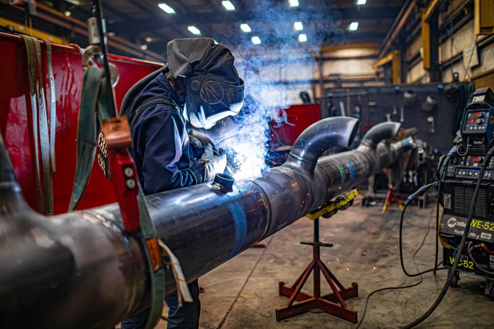 Welding & Pipe Fitting — Industrial Pipe Work